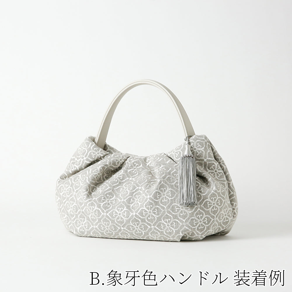 KAERUWAオリジナル IWASA ドレープバッグ 『Prima』 クラシック グレー