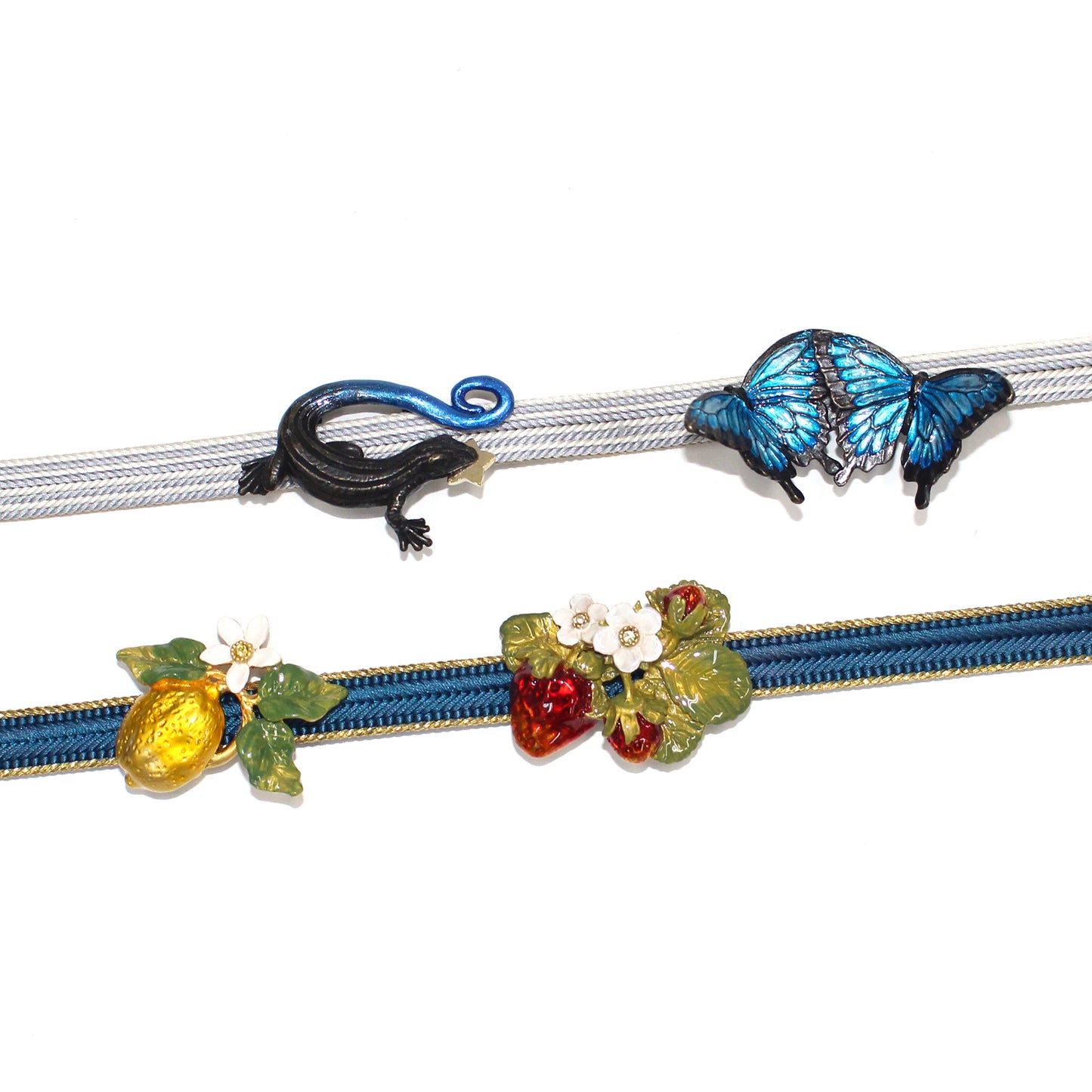 【数-SUU-】帯留め「ニホントカゲ」