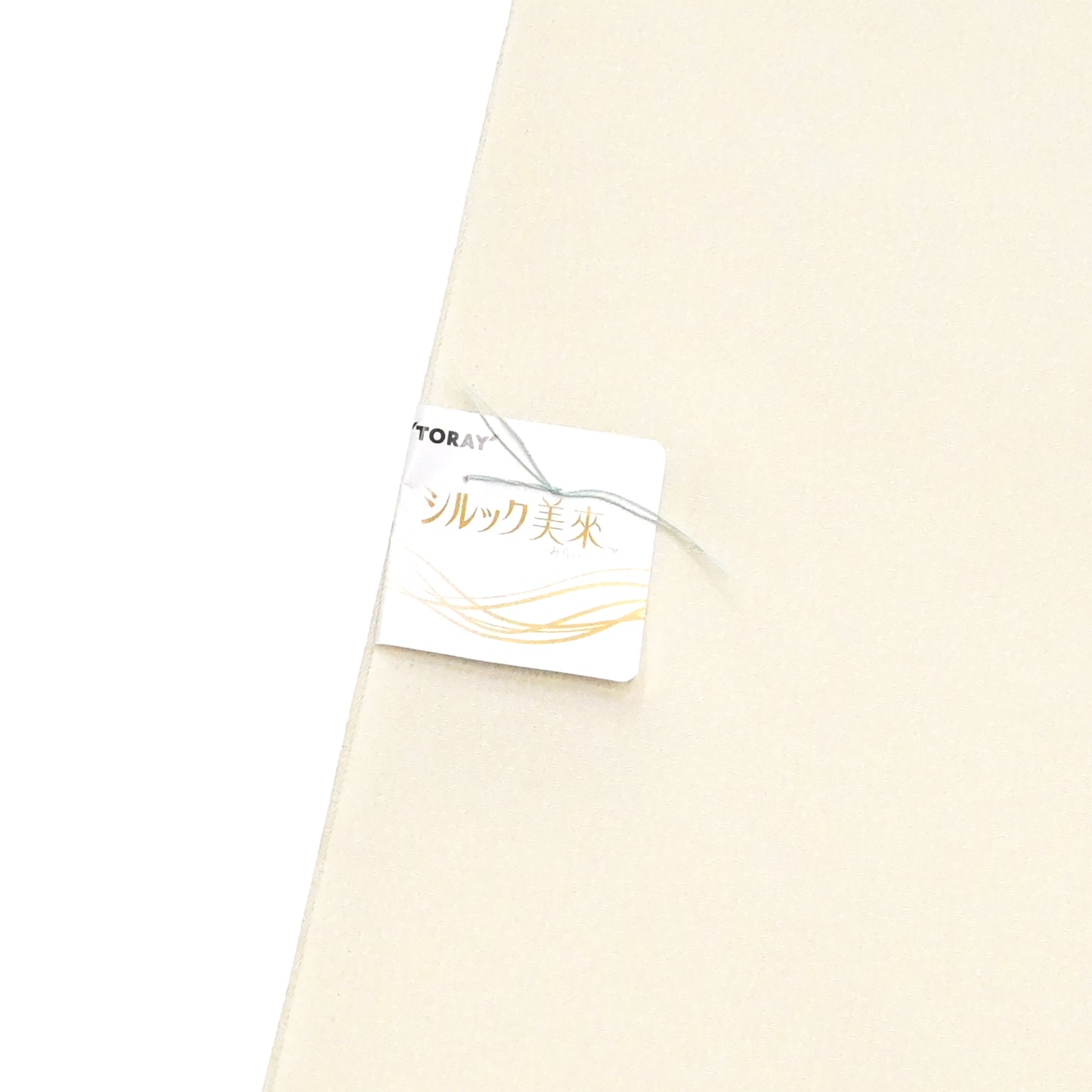 東レシルック≪美來≫ 小紋 華紋-練色 【袷・単衣用】