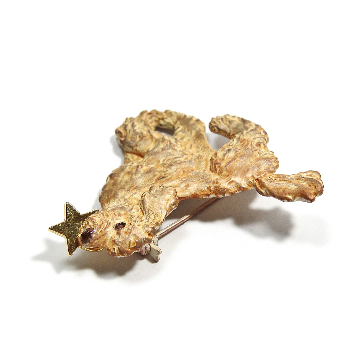 【Palnart Poc】ブローチ「プードル」