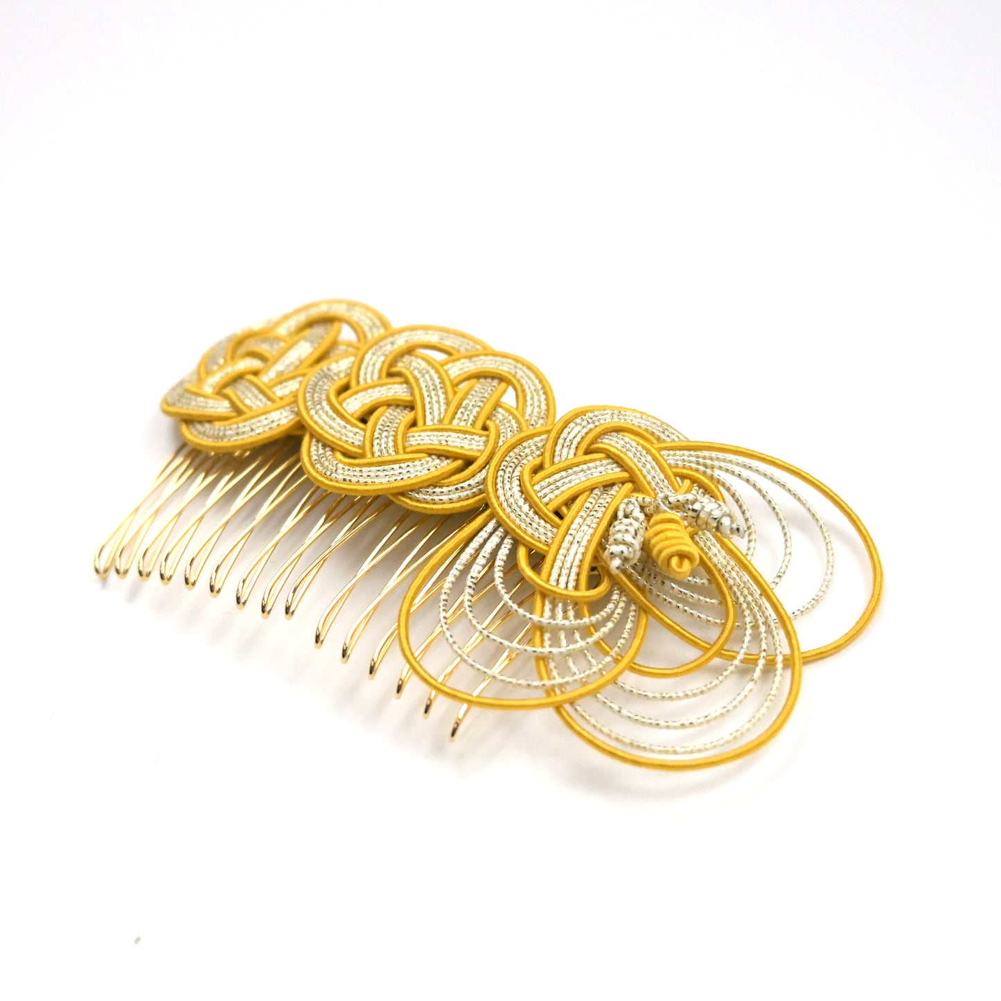 水引きヘアコーム #髪飾り #ヘアアクセ