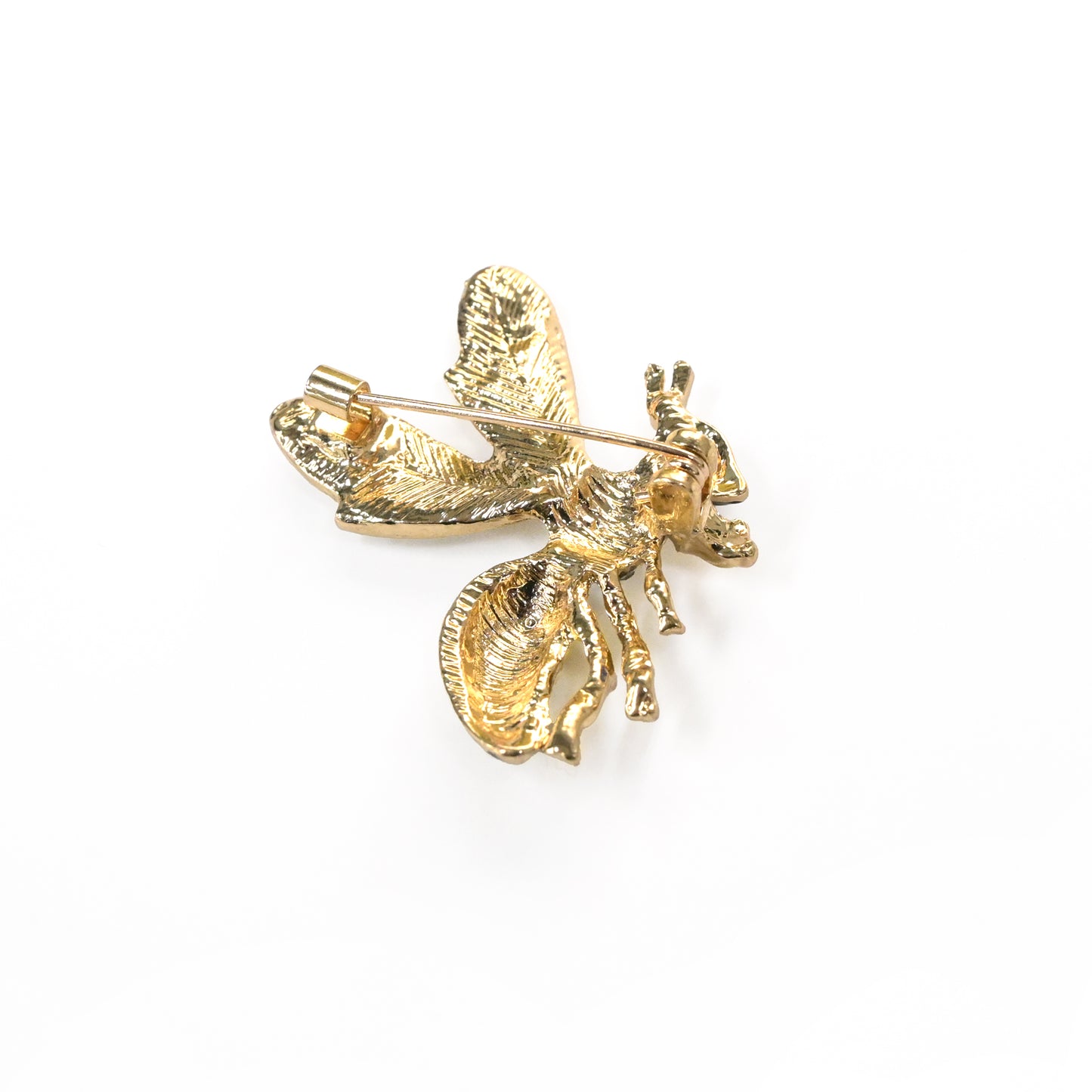 ブローチ 「蜂」 羽クリスタル