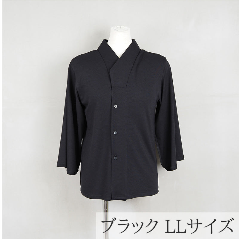 【Kimono-Factory-nono】前あき7分袖Tシャツ襦袢 Ready7 女性用 4カラー×3サイズ