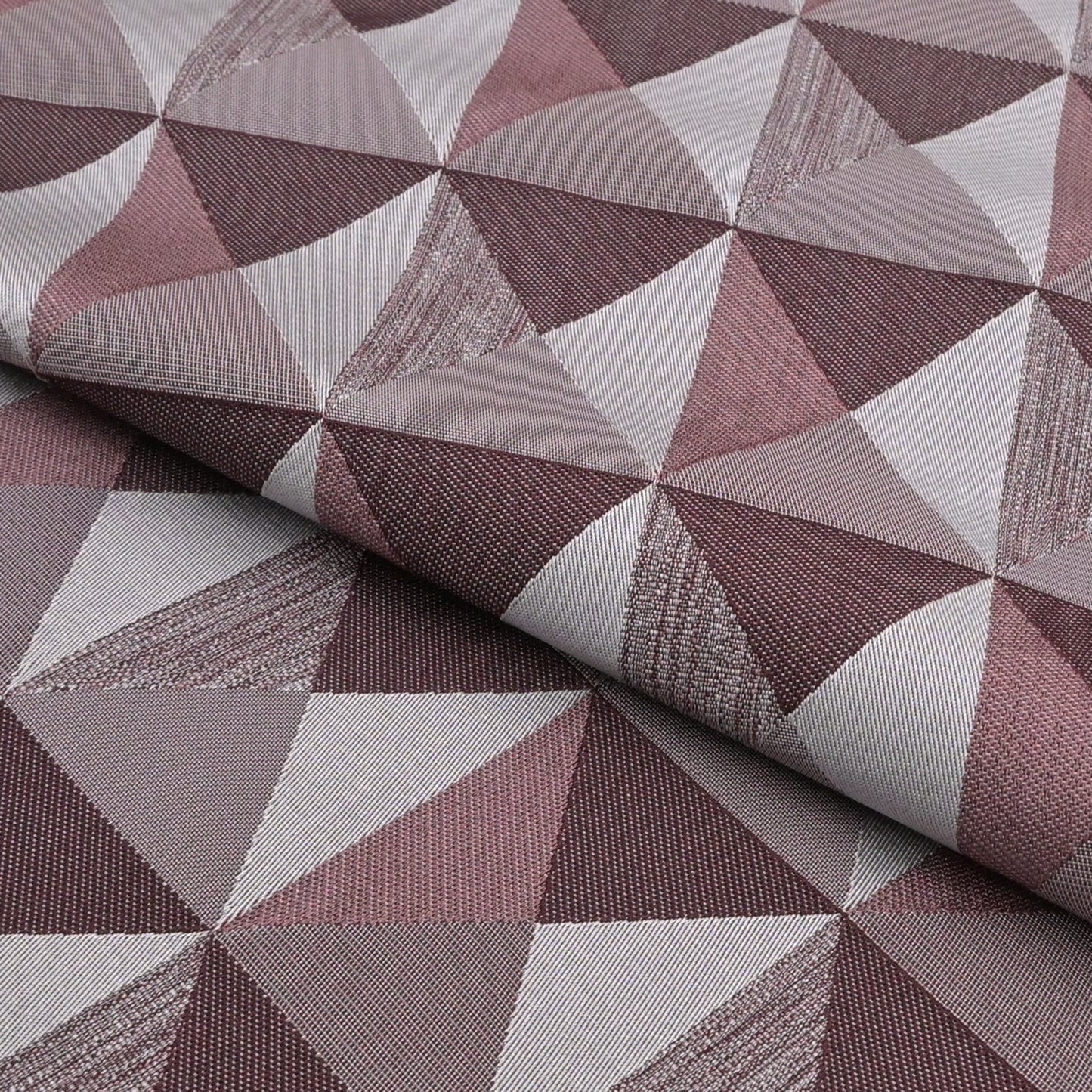 おしゃれ八寸なごや帯 仕立て上がり スタッズ 赤紫