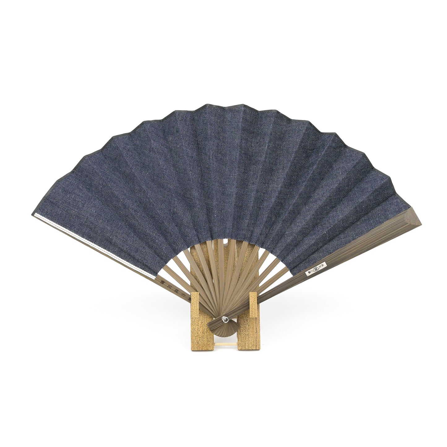 【西川庄六商店】岡山産デニム扇子 #紳士/メンズ