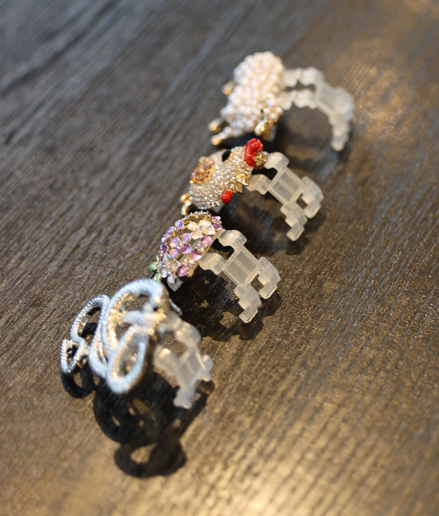 ☆とっても便利!【プロ―チを帯留めにできる】ワンタッチ帯留めパーツ