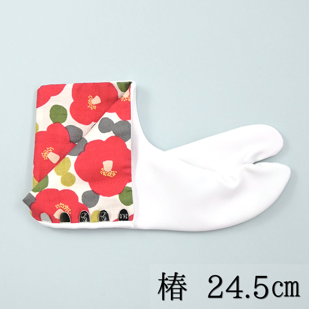 KAERUWAオリジナル『インナーブルーム足袋』 3柄/6サイズ #フェイクレザー足袋