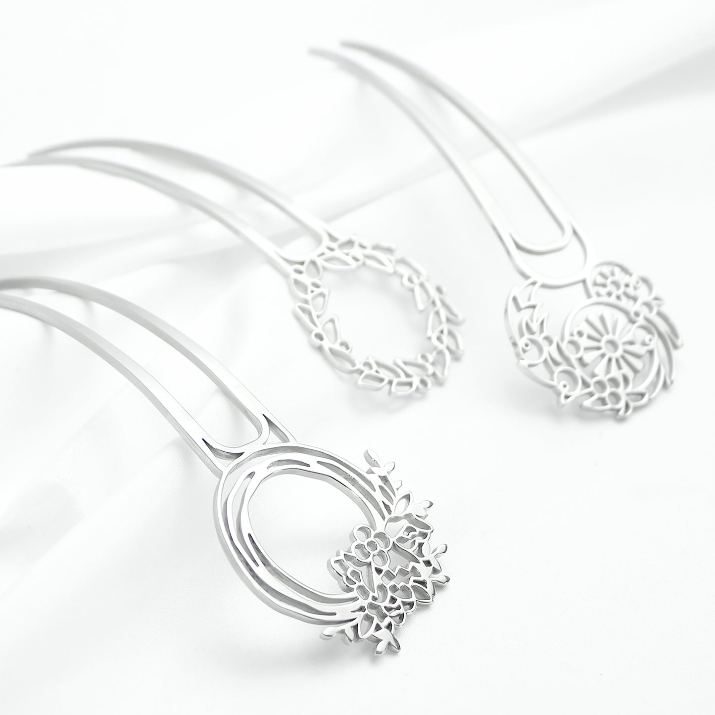 【三代目板金屋】かんざし「Wreath」Flower/フラワー #髪飾り #和洋兼用