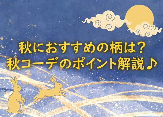 9月・10月・11月におすすめの着物の柄とは？秋のコーディネートのポイントも解説