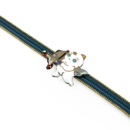 【七宝焼】帯留め -天使シリーズ-