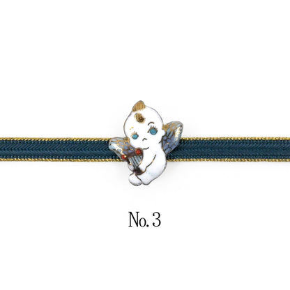 【七宝焼】帯留め -天使シリーズ-