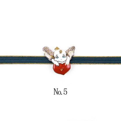 【七宝焼】帯留め -天使シリーズ-