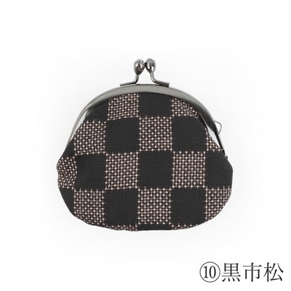 【Kimono-Factory-nono】大島紬の小さながま口財布