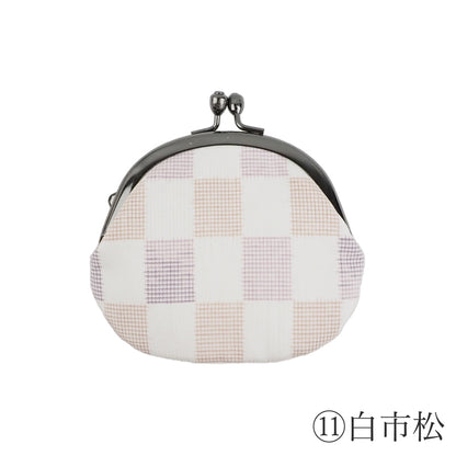 【Kimono-Factory-nono】大島紬の小さながま口財布