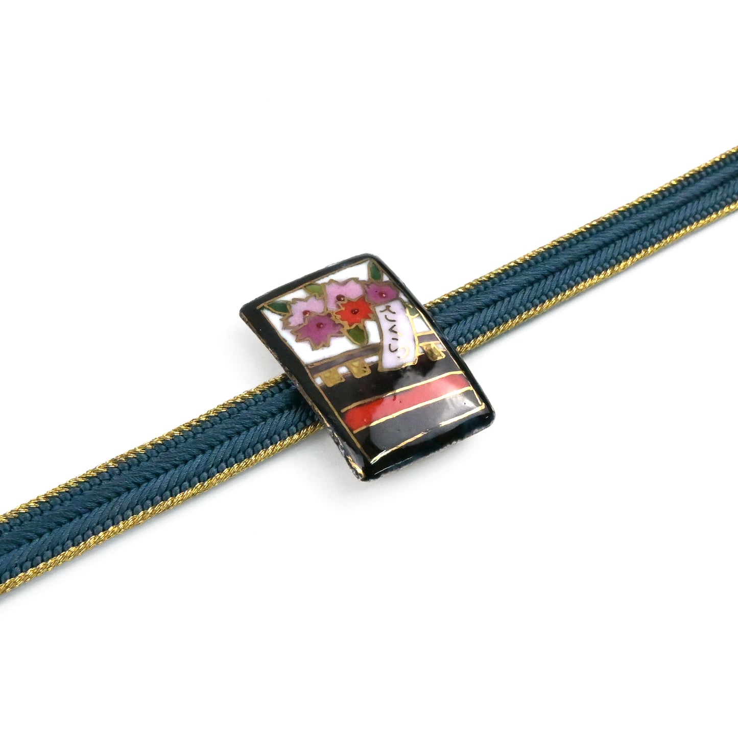 【七宝焼】帯留め　四季暦　シリーズ2