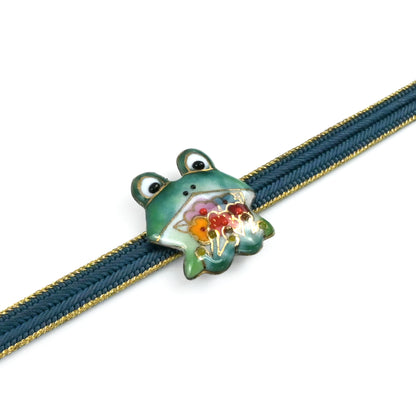 【七宝焼】帯留め　四季暦　シリーズ2