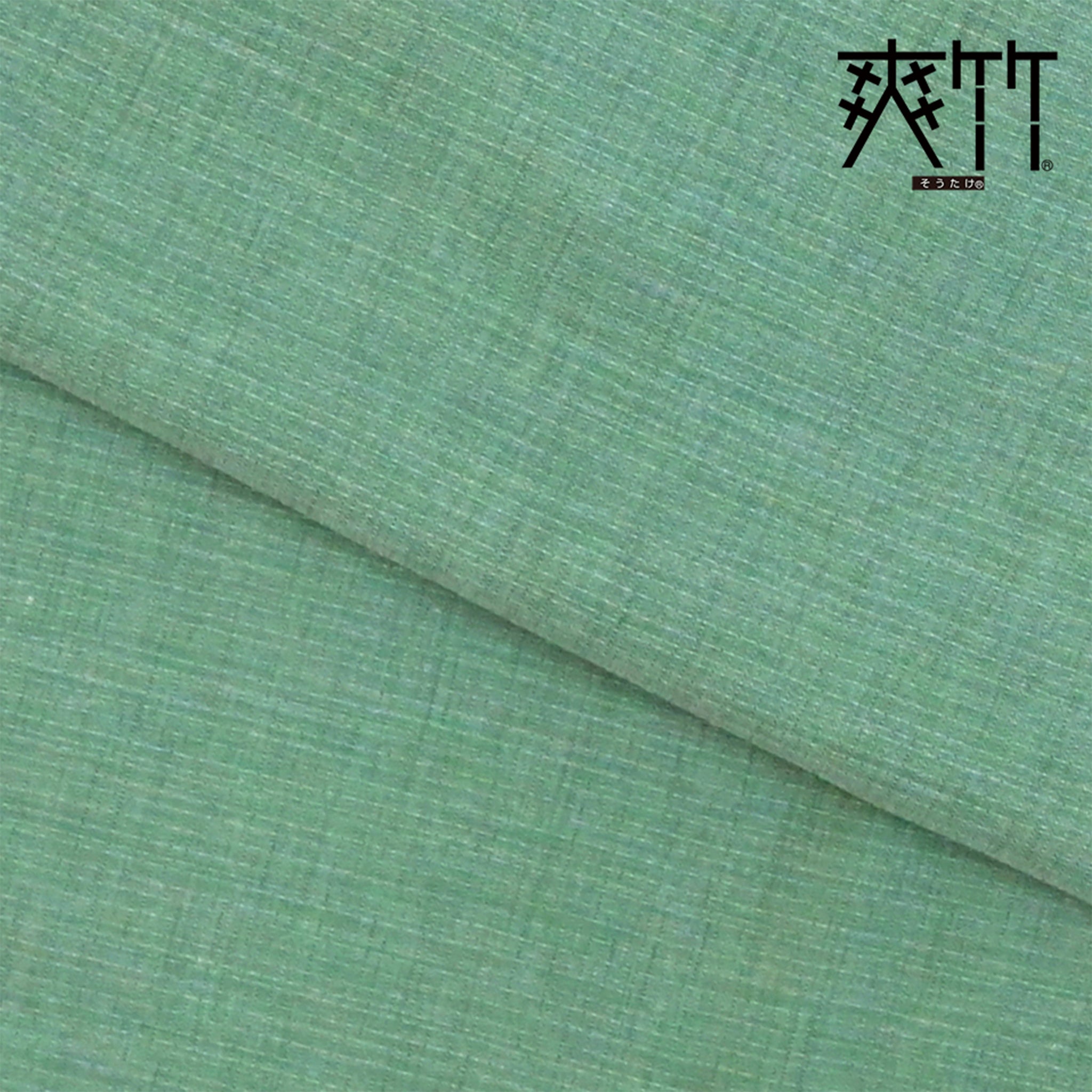 東レ爽竹】スリーシーズン 長襦袢 紅梅(小格子) 無地 (J)千種色