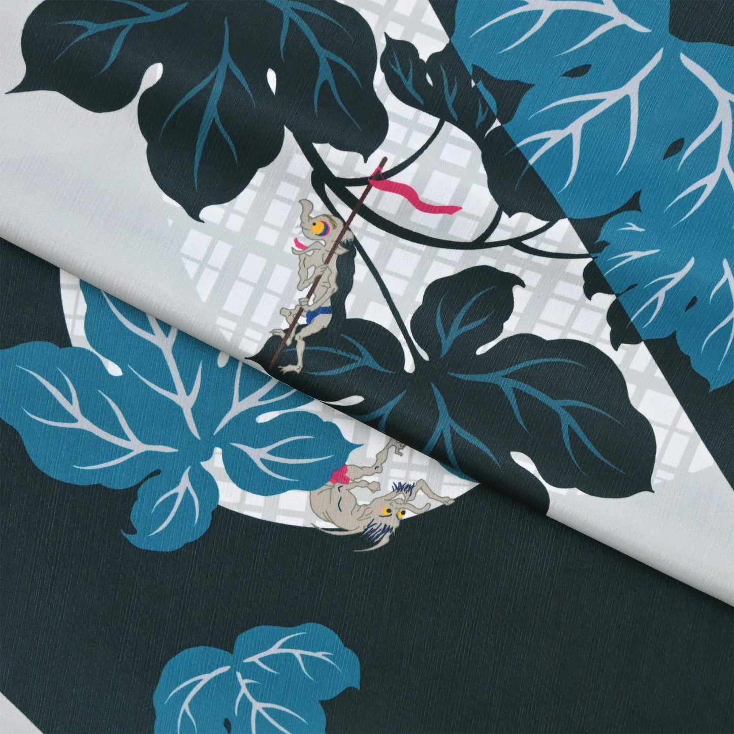 【撫松庵】楊柳洗える長襦袢 妖怪と蔦