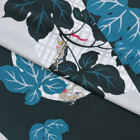 【撫松庵】楊柳洗える長襦袢 妖怪と蔦