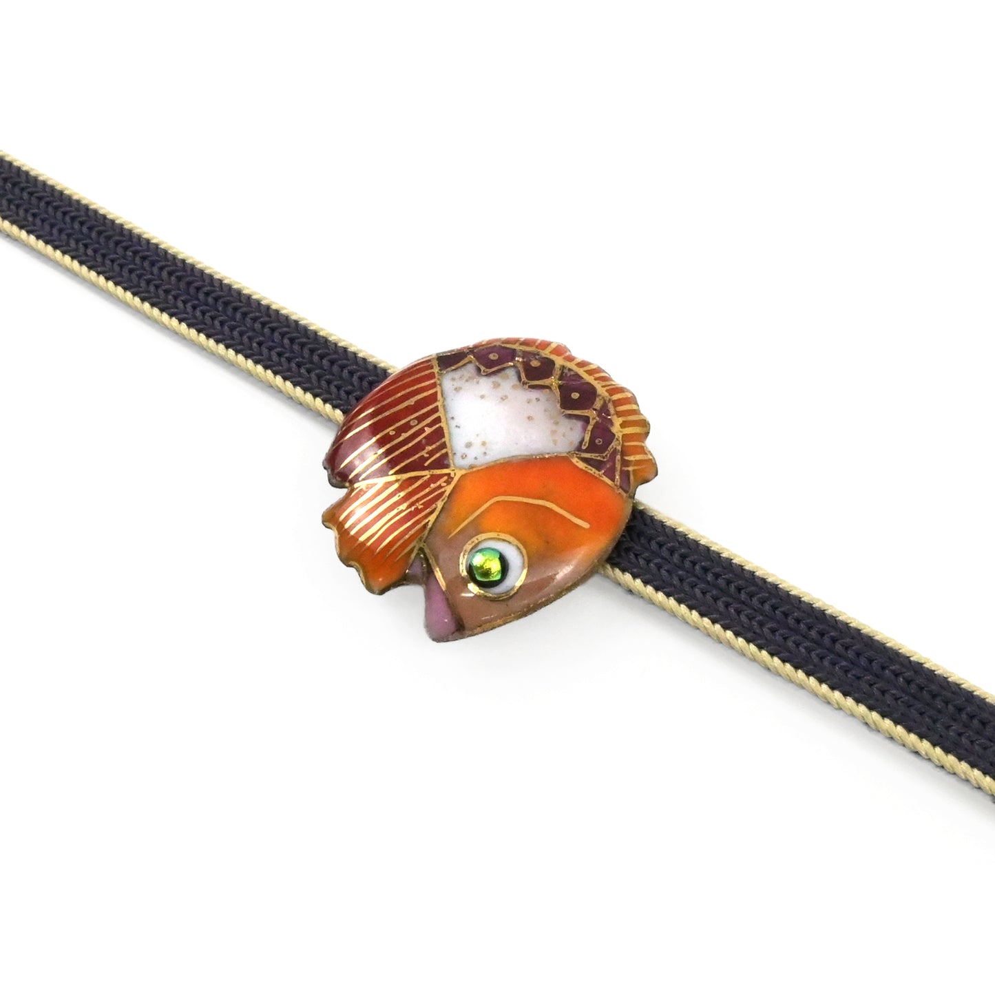 【七宝焼】帯留め　四季暦　シリーズ１