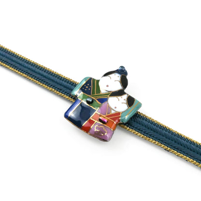 【七宝焼】帯留め　四季暦　シリーズ１