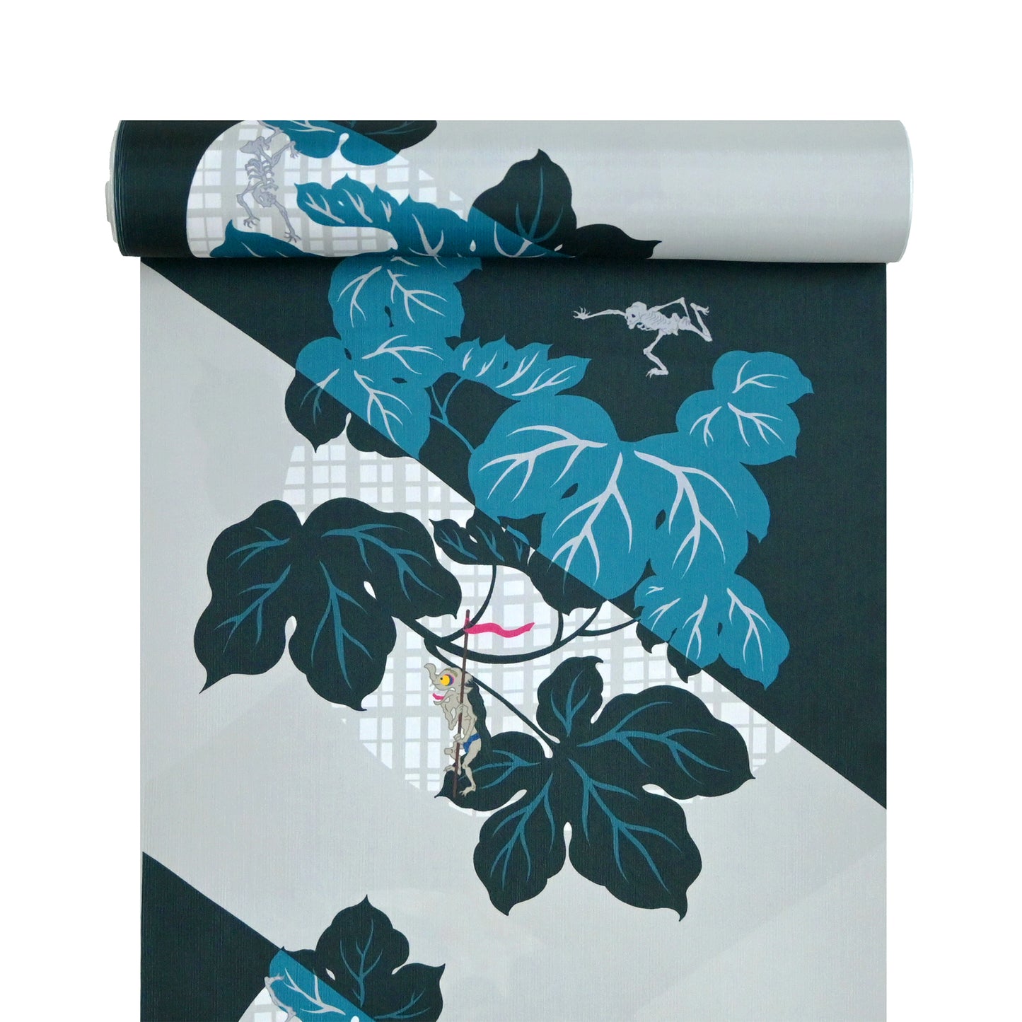 【撫松庵】楊柳洗える長襦袢 妖怪と蔦