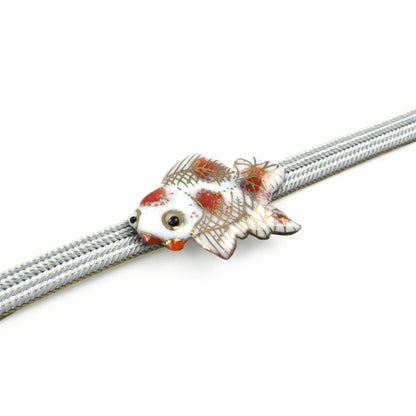 【七宝焼】帯留め　四季暦　シリーズ3