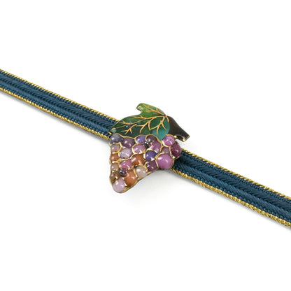 【七宝焼】帯留め　四季暦　シリーズ3