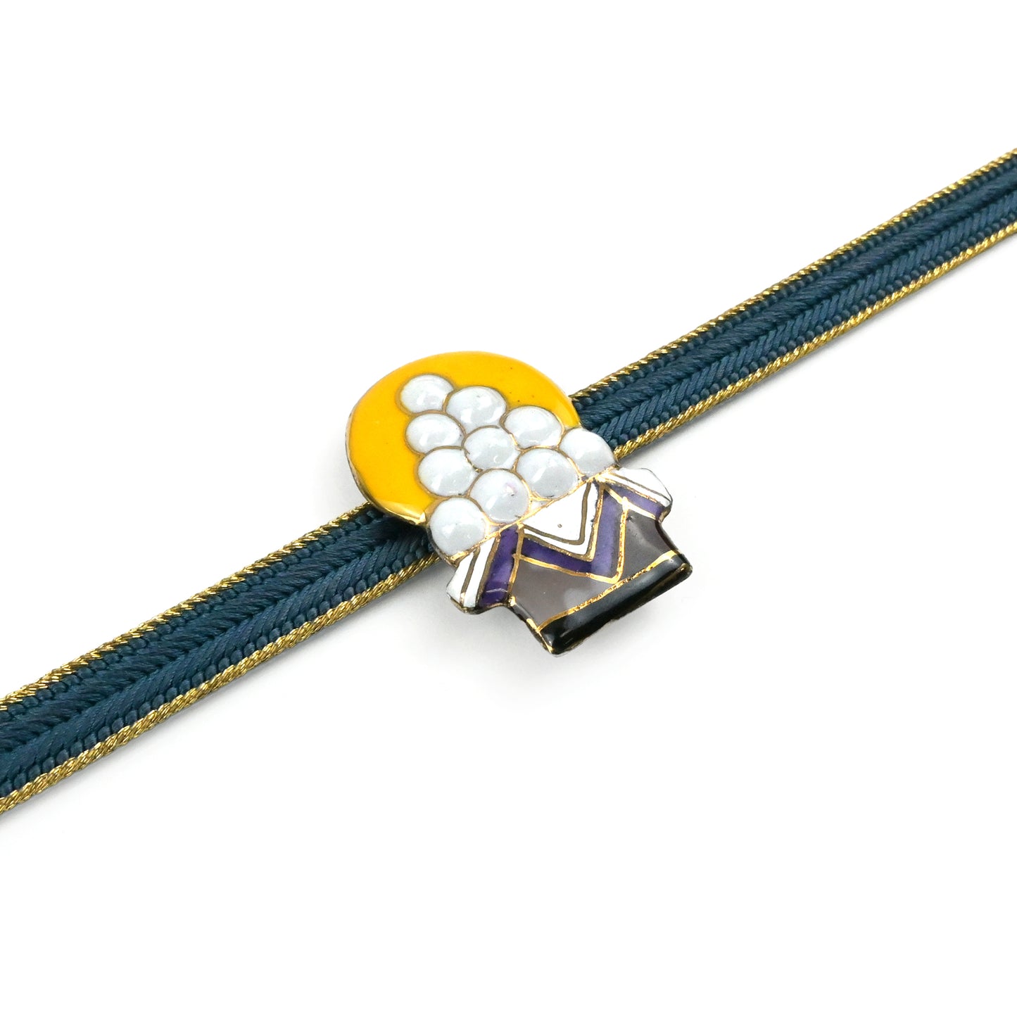 【七宝焼】帯留め　四季暦　シリーズ3