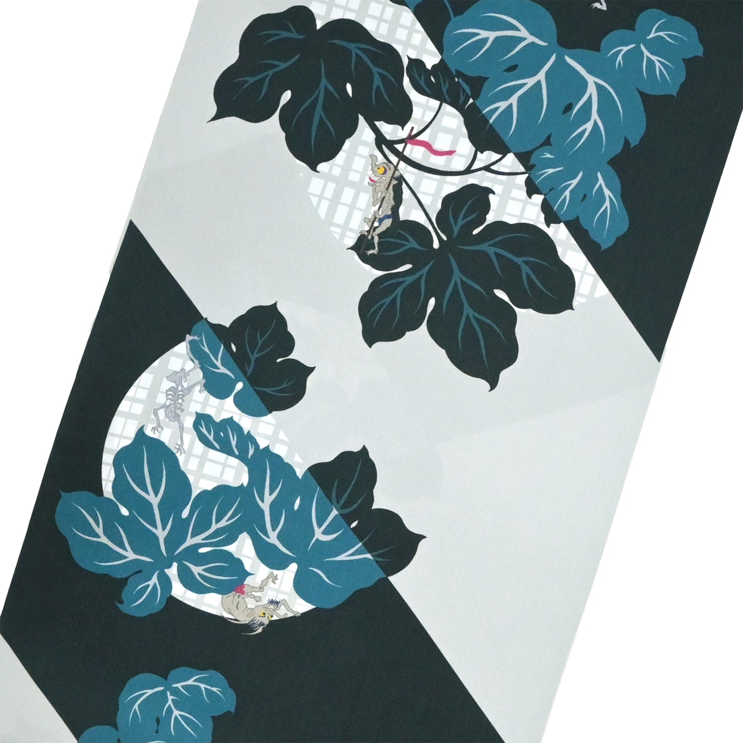 【撫松庵】楊柳洗える長襦袢 妖怪と蔦