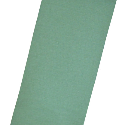 【東レ爽竹】スリーシーズン 長襦袢 紅梅(小格子) 無地 (J)千種色(グリーン)