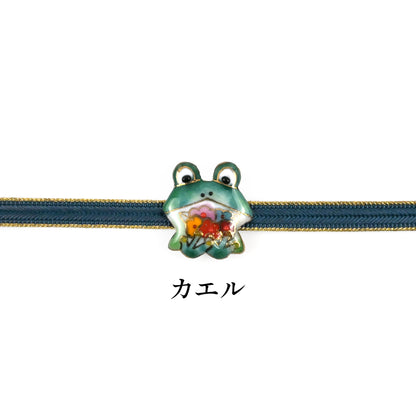 【七宝焼】帯留め　四季暦　シリーズ2