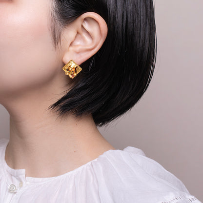 【Palnart Poc】イヤリング「障子破り / Ripping shoji」