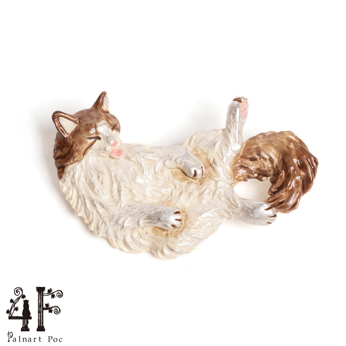 【4F-フィーアエフ-】ブローチ「メインクーン」