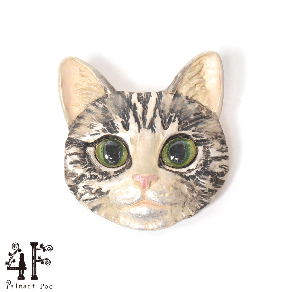 【4F-フィーアエフ-】ブローチ「パトリック（アメショ）」