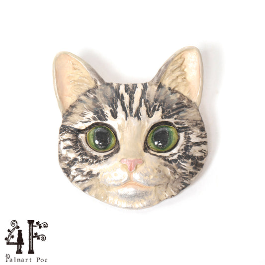 【4F-フィーアエフ-】ブローチ「パトリック（アメショ）」