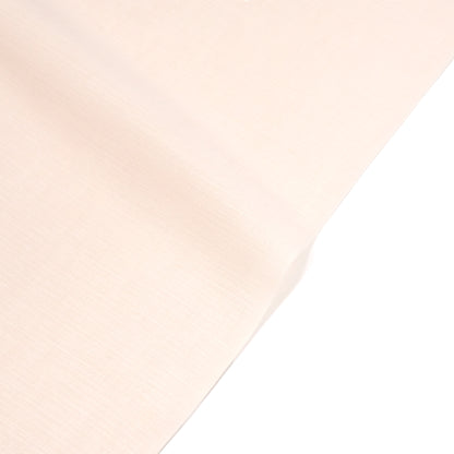 【東レ爽竹】スリーシーズン 長襦袢 紅梅(小格子) 無地 (G) 乙女色(薄ピンク)