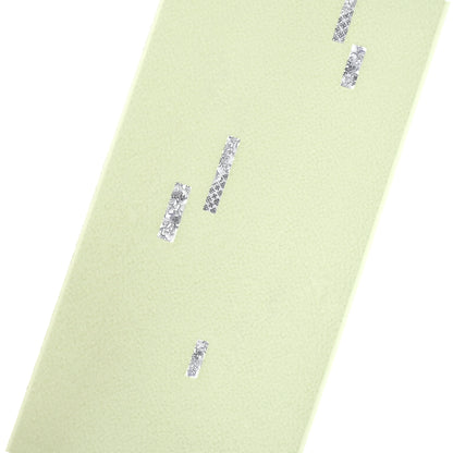 東レシルック 小紋「緑風短冊」【袷・単衣用】