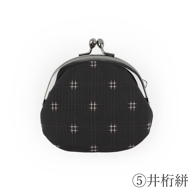 【Kimono-Factory-nono】大島紬の小さながま口財布