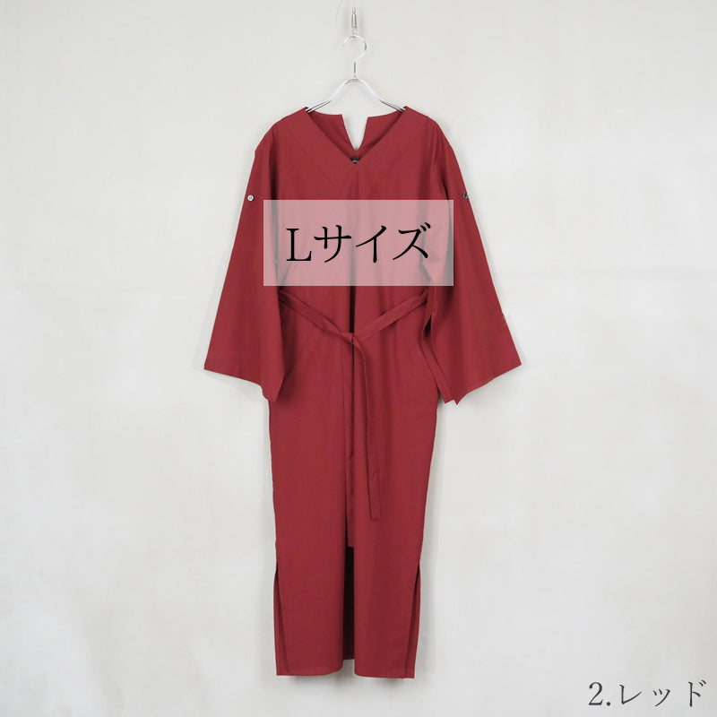 【Kimono-Factory-nono】着物ワンピース -5001- 3カラー×2サイズ