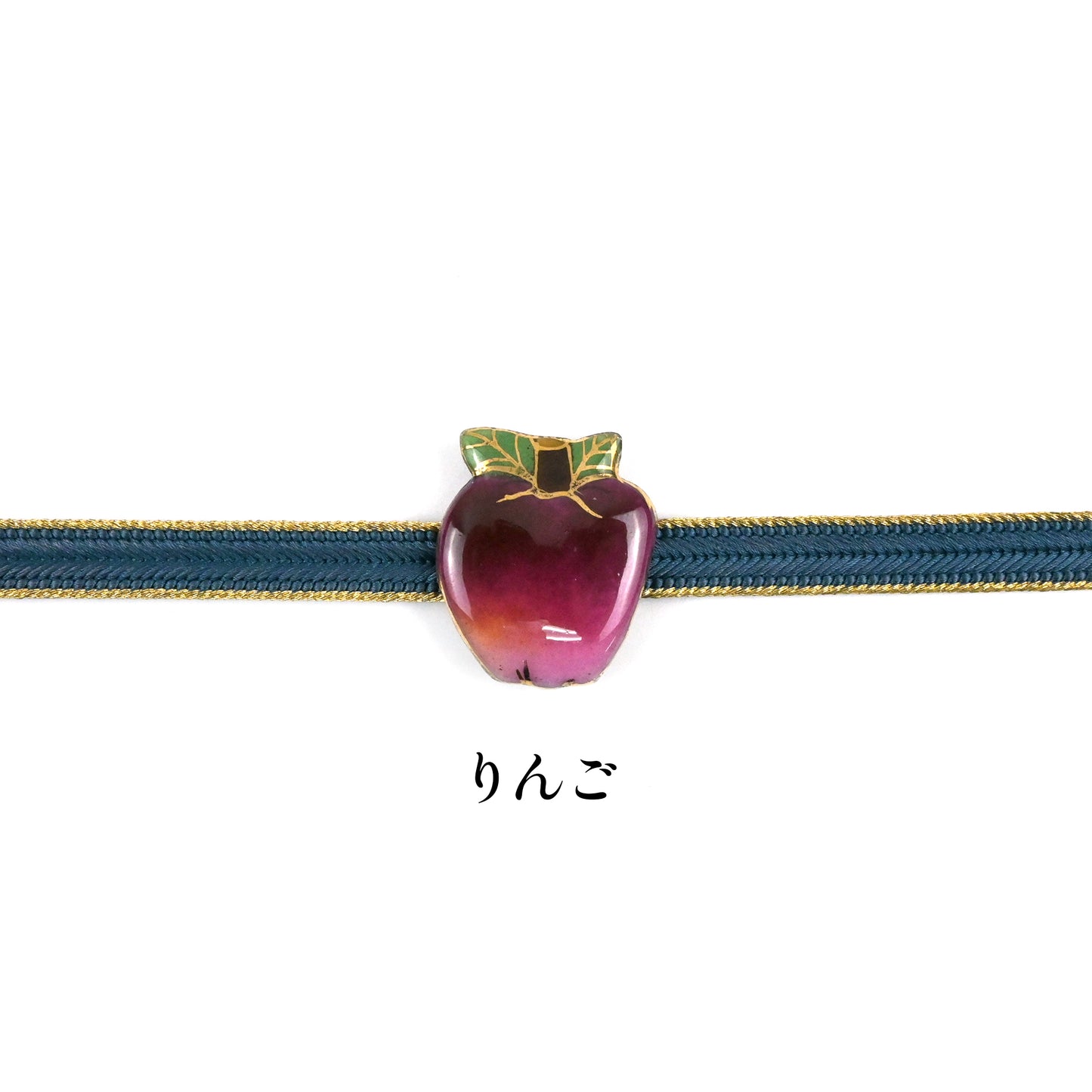 【七宝焼】帯留め　四季暦　シリーズ4