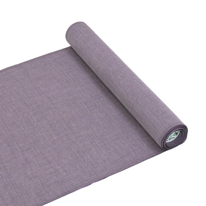 【東レ爽竹】スリーシーズン 長襦袢 紅梅(小格子) 無地 (K)古代紫(パープル)