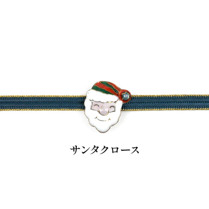 【七宝焼】帯留め　四季暦　シリーズ4