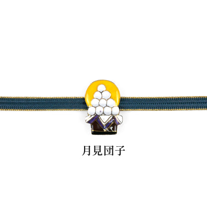 【七宝焼】帯留め　四季暦　シリーズ3