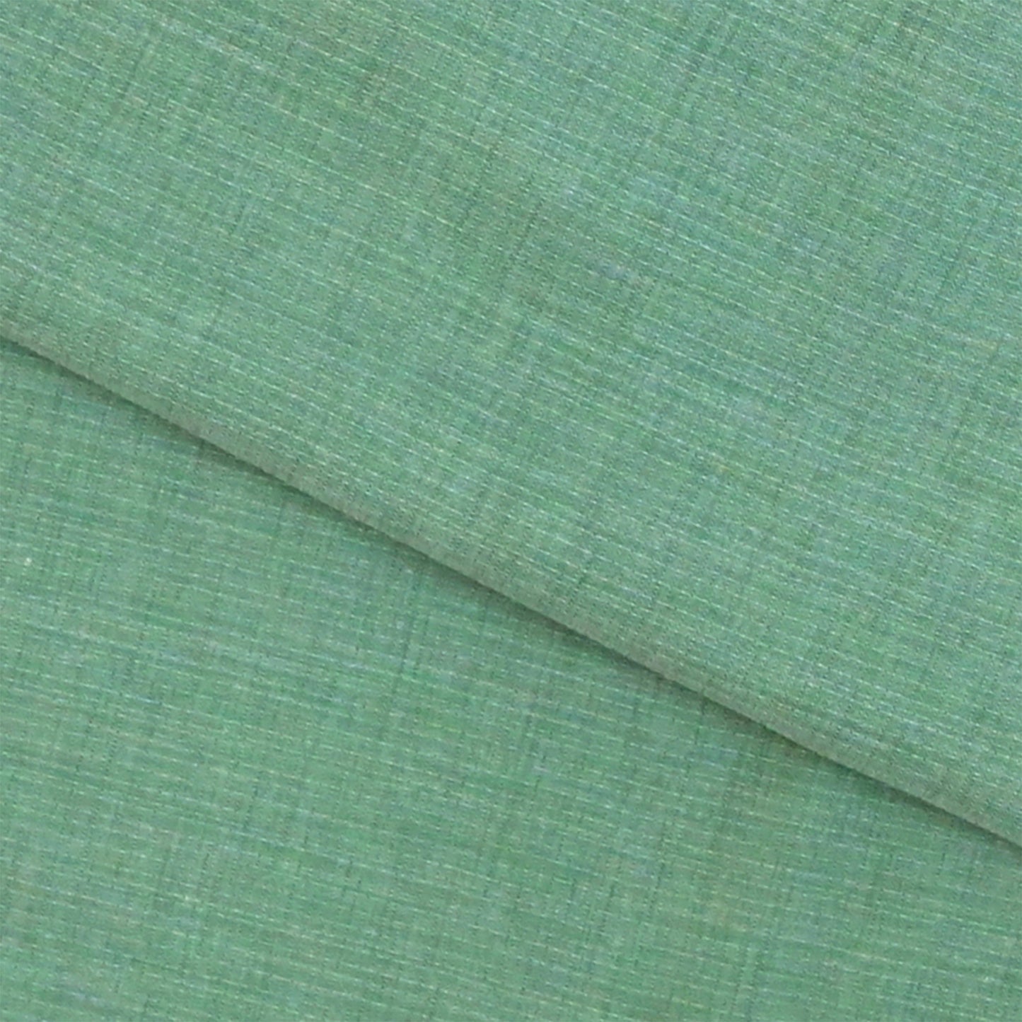 【東レ爽竹】スリーシーズン 長襦袢 紅梅(小格子) 無地 (J)千種色(グリーン)