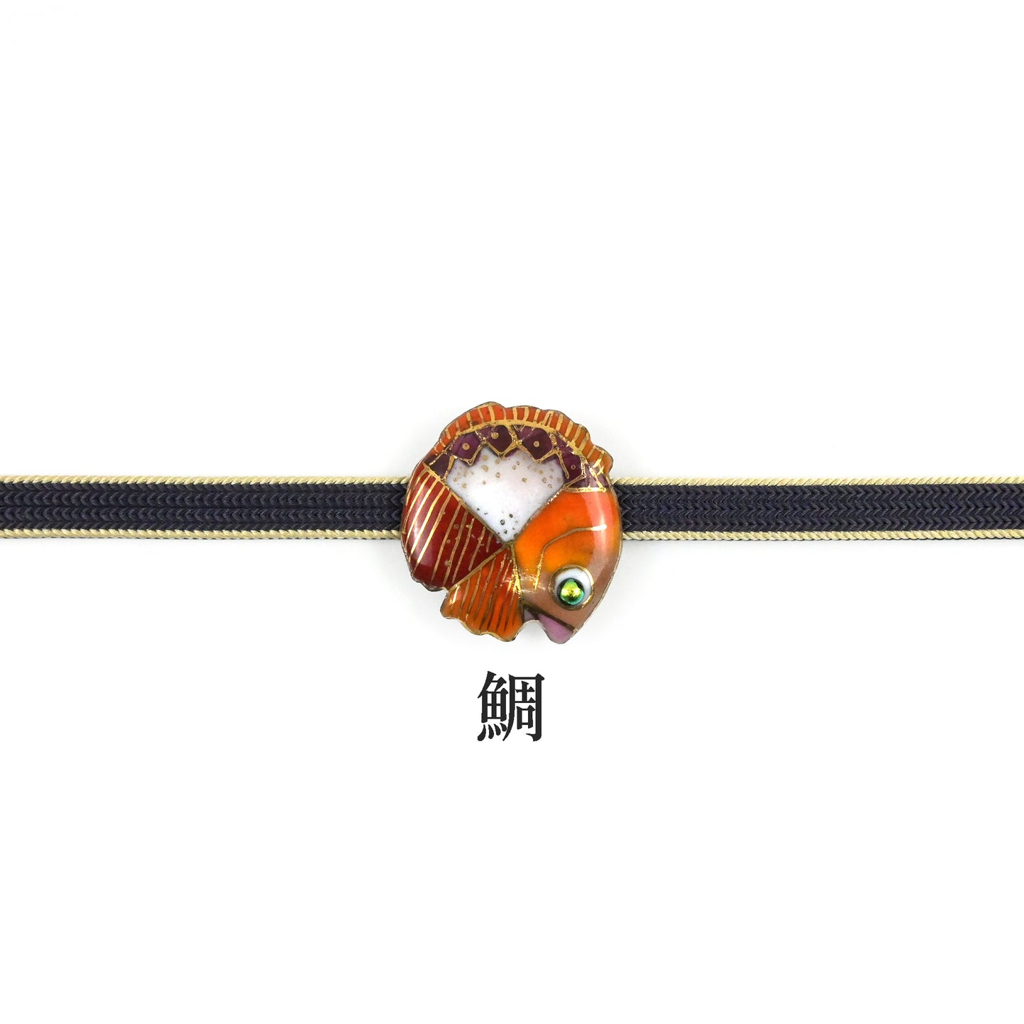 【七宝焼】帯留め　四季暦　シリーズ１