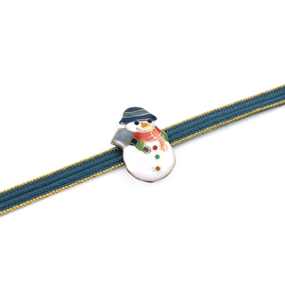 【七宝焼】帯留め クリスマスシリーズ