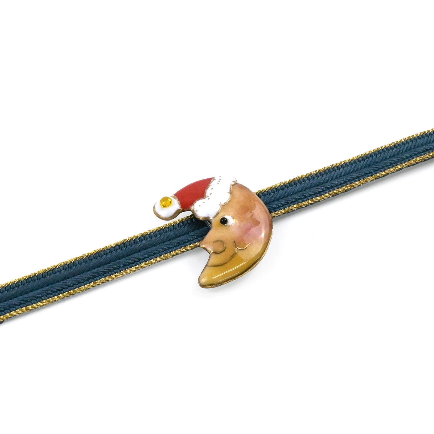 【七宝焼】帯留め クリスマスシリーズ