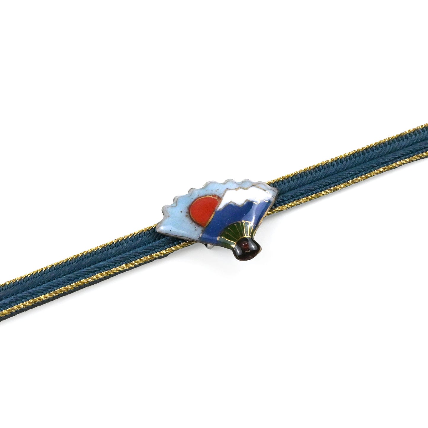 【七宝焼】帯留め　お正月シリーズ