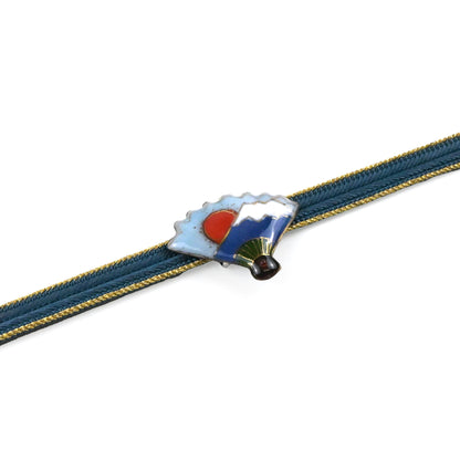 【七宝焼】帯留め　お正月シリーズ